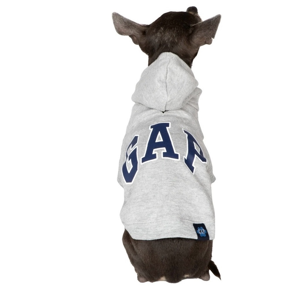GAP Light Gray Hooded Pullover for DOG 🐶 - Picture 8 of 10